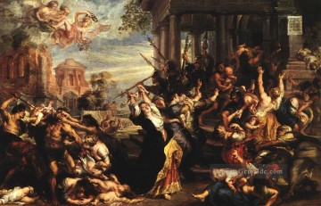 Massacre of the Innocents Barock Peter Paul Rubens Ölgemälde